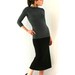 Cigarette Skirt in Bamboo - Made To Measure
