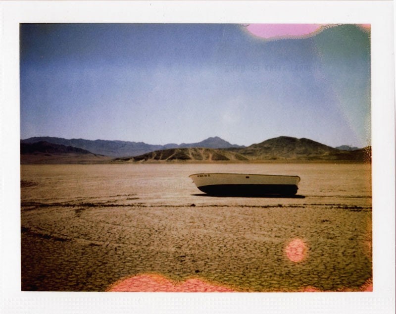 Death Valley, Signs of Life, Polaroid - 8x10 Print