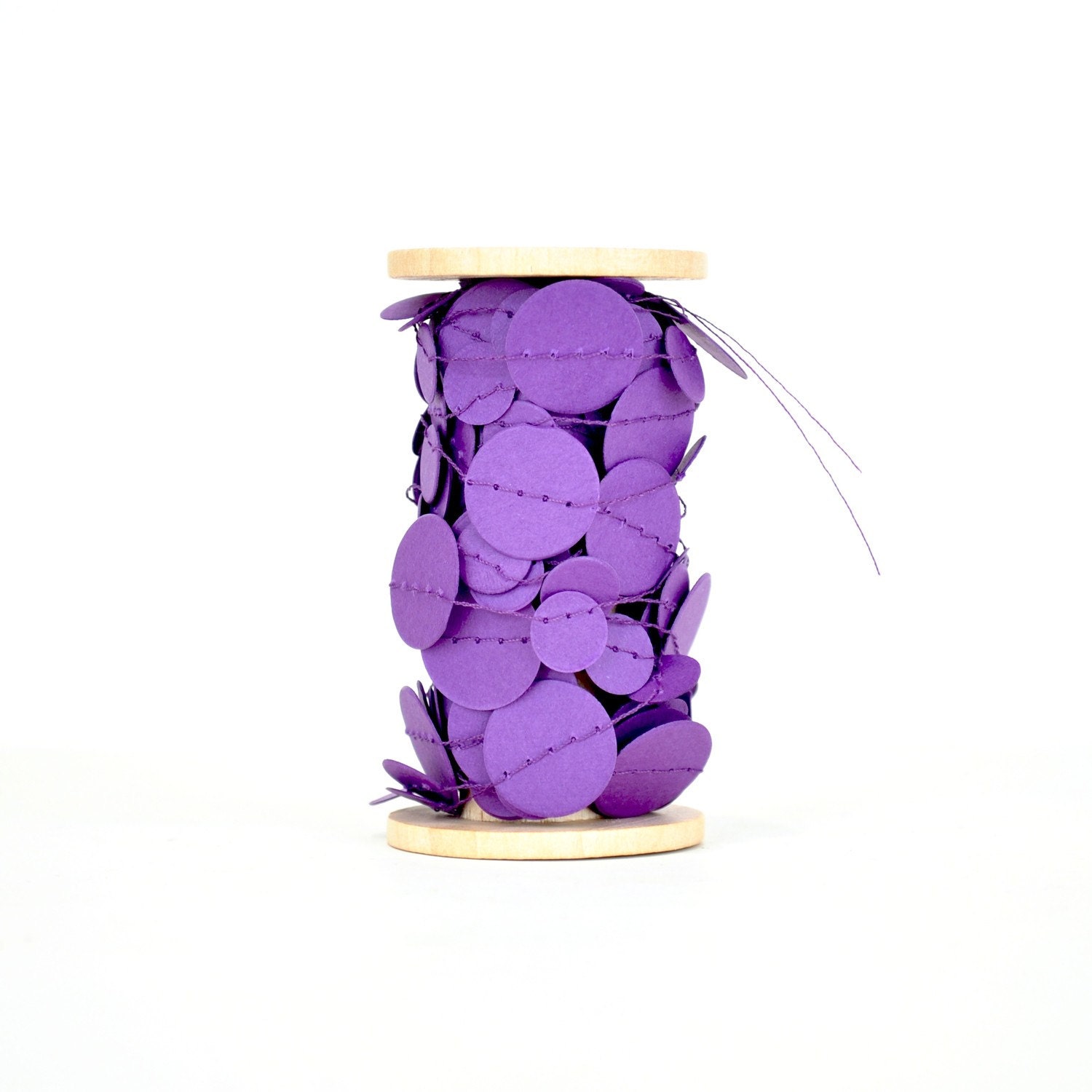 Violet Confetti Garland
