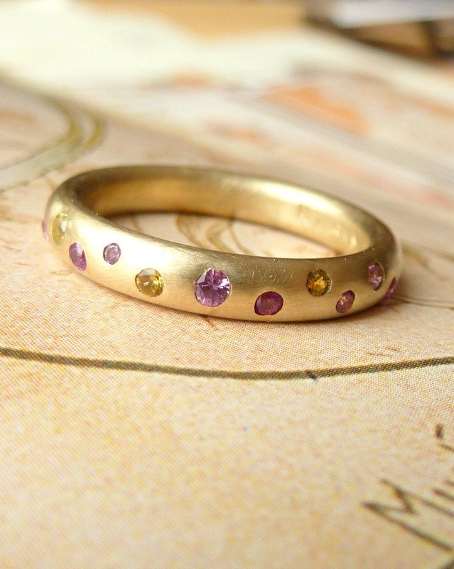 Gypsy Set Wedding Band