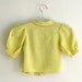 Little Charmer Girl's Yellow Shirt