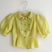 Little Charmer Girl's Yellow Shirt