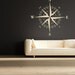 Compass Rose Nautical Vinyl Wall Decal