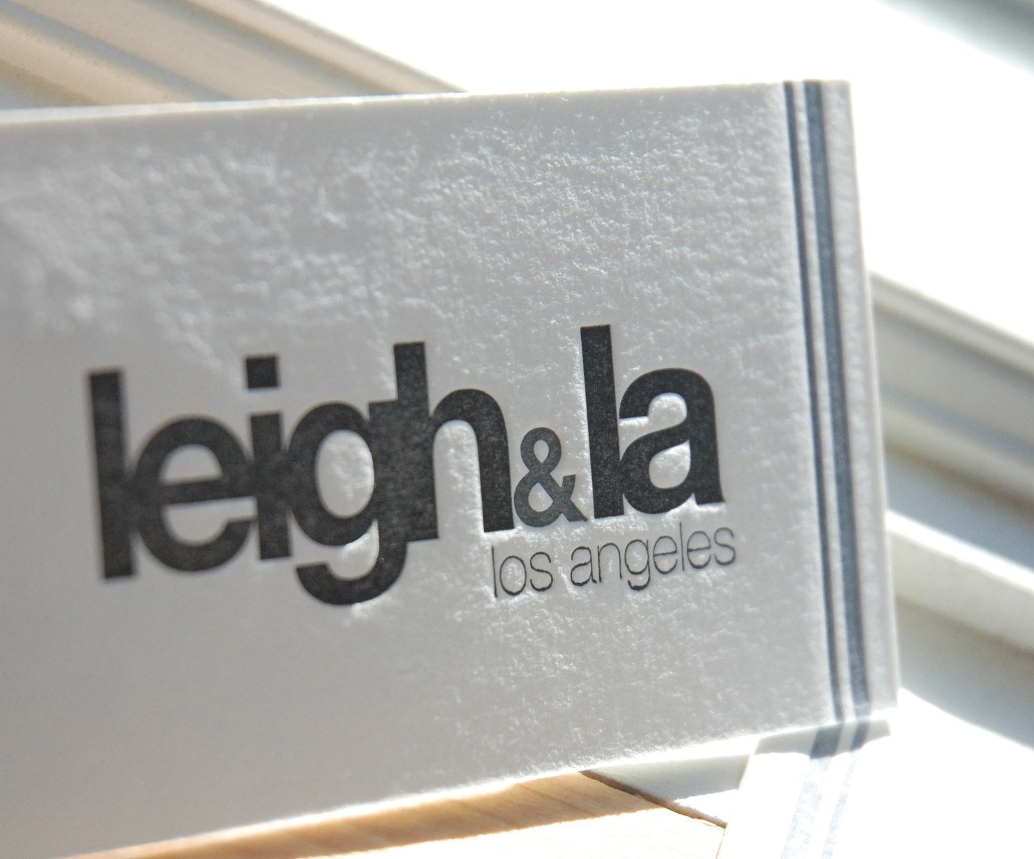 DIY letterpress printed business cards or calling cards (1 color ), set of 100. eco friendly