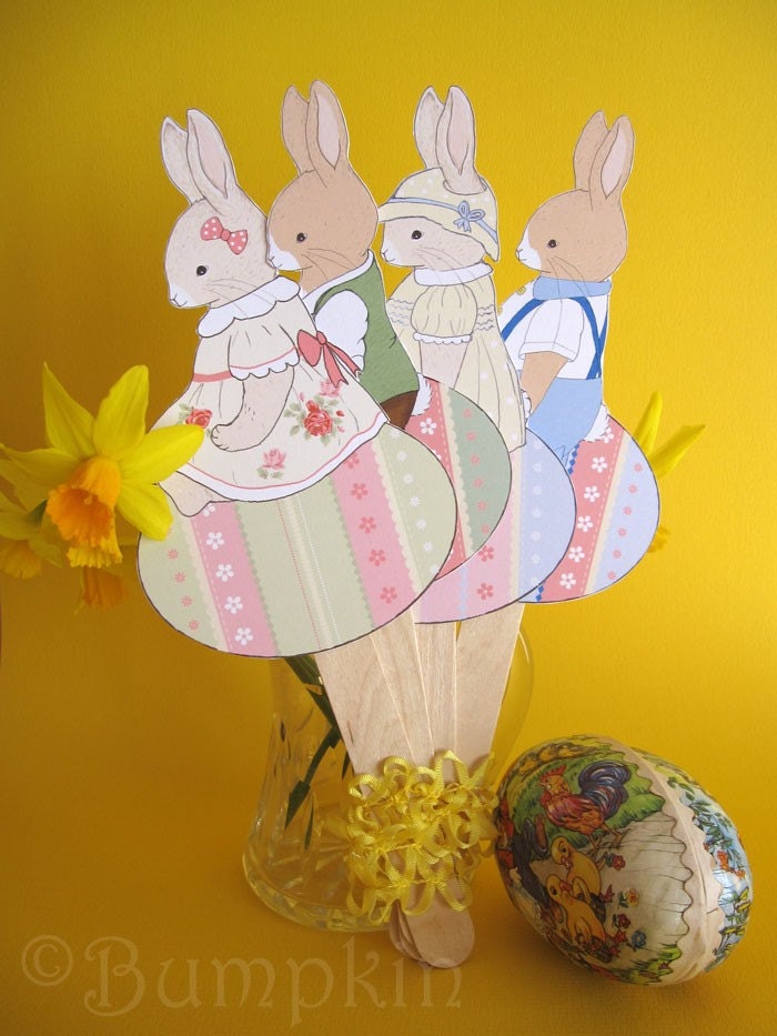 Bumpkin Bunny Decorations Kit