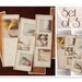Notions, Set of 3 Fabric Photo Bookmarks