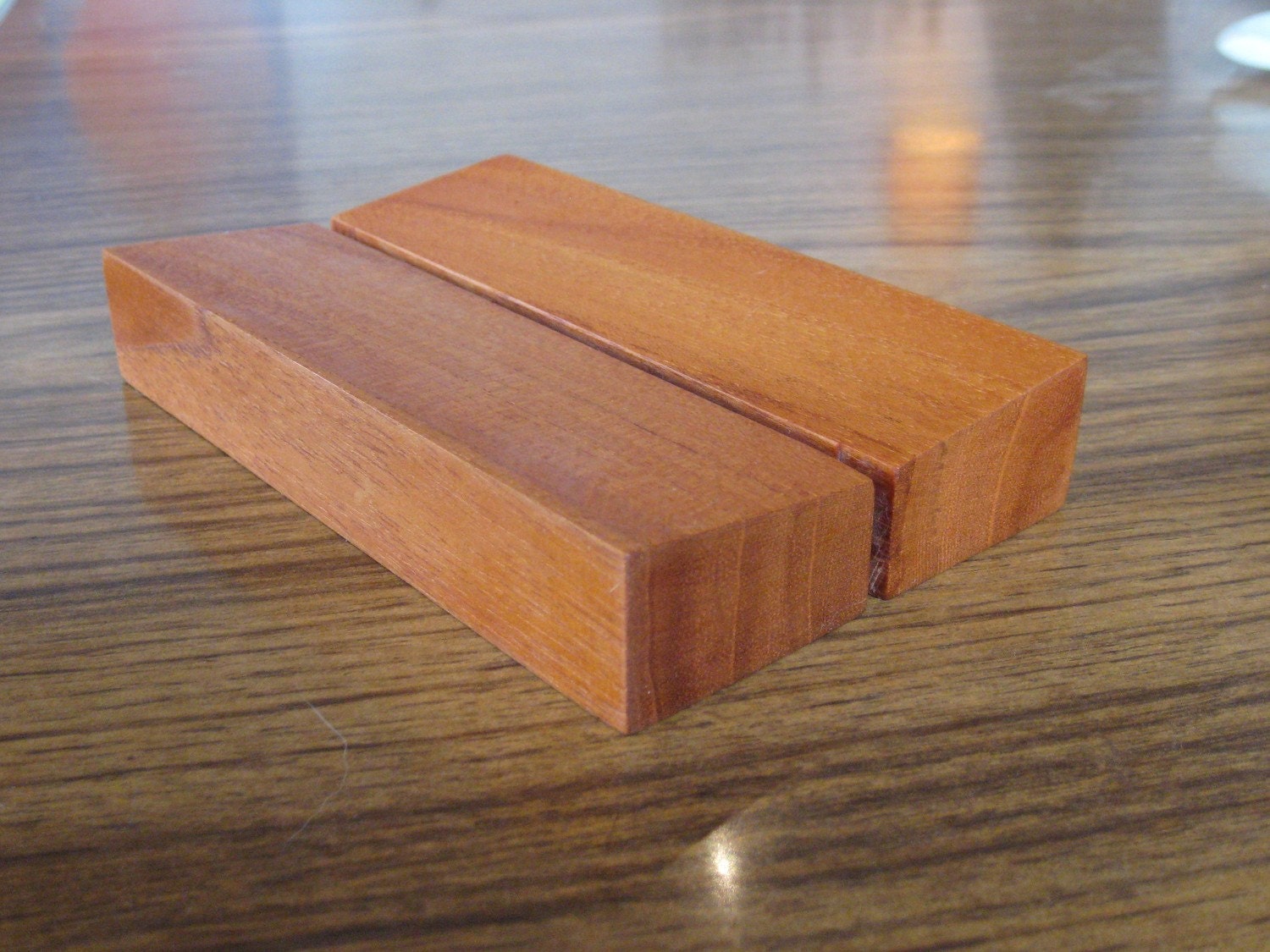 Modern Teak Soap Dish