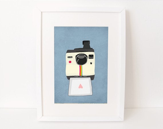 8 x 10 print - retro camera (teamworldwide tbteam europeanstreetteam tt team pcfteam bekind etsyveg team imteam)