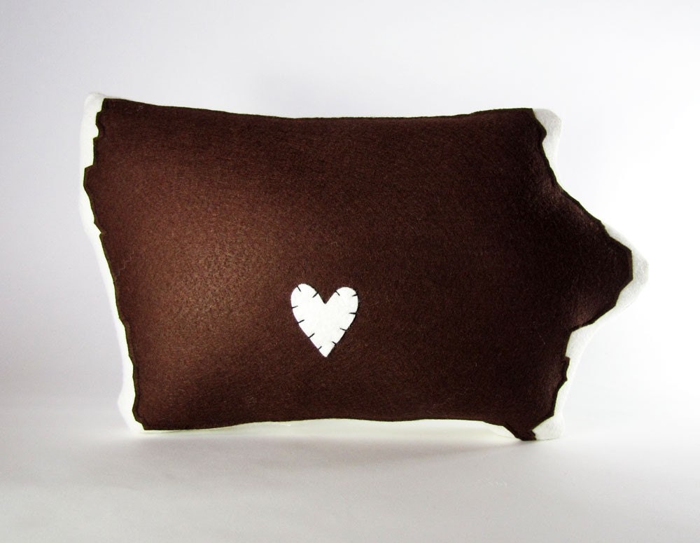 Customizable Iowa State Pillow