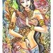 Asian - Goddess Series - Kuan Yin - Art Print 4x6
