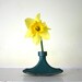 Vintage sprinkler head blue and brass for your springtime gardening needs