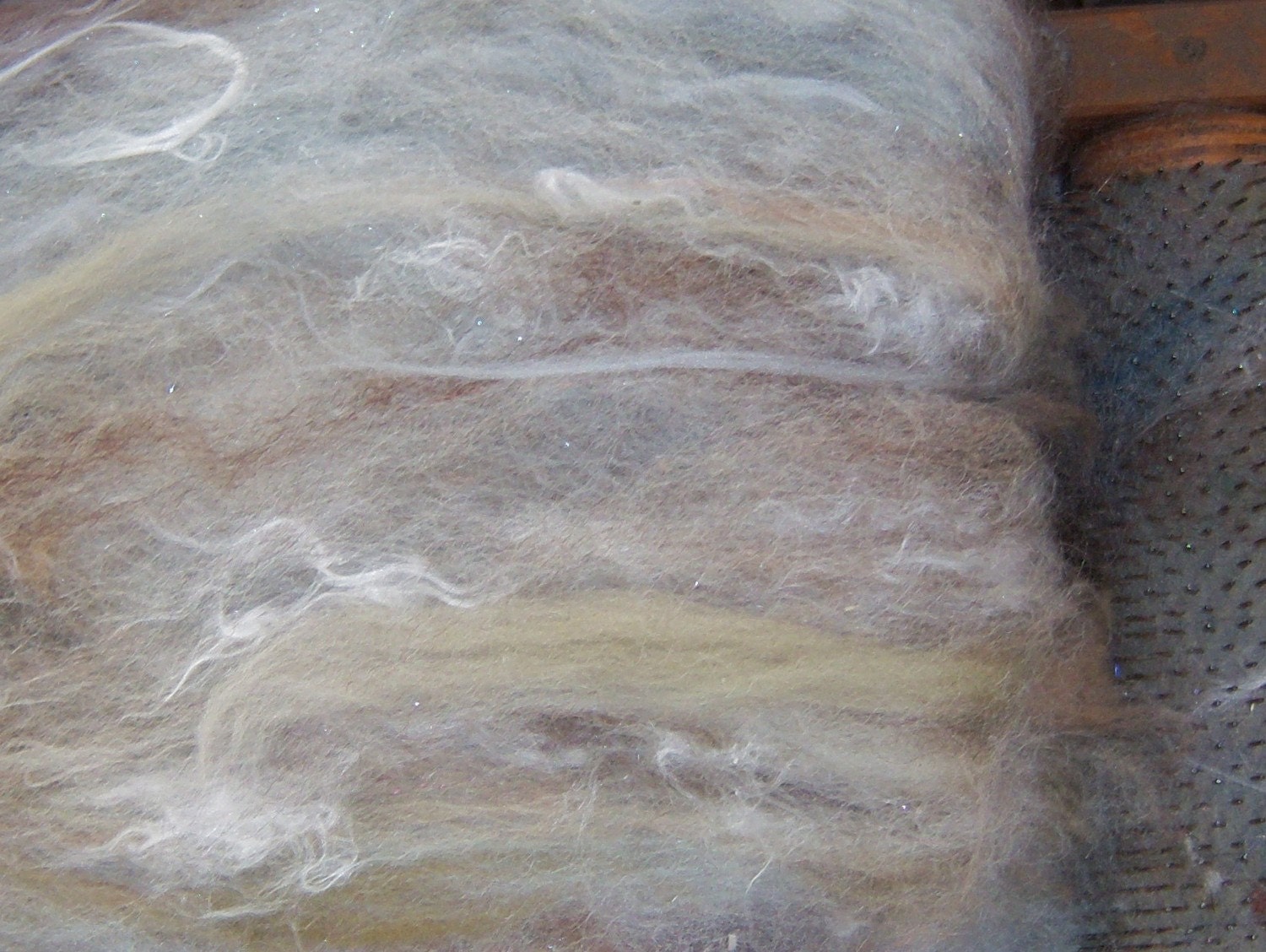 fiber batt for felting or spinning
