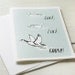 ON SALE - screen printed card - Duck, Duck, Goose