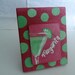 Magenta and Lime Polka Dots Margarita Painting -- Treasury Featured