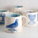Pigeon Voyeur - 14 oz wheel-thrown mug