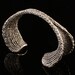 Sm and Med Sizes Made to Order   Double Flare Knit Cuff Bracelet