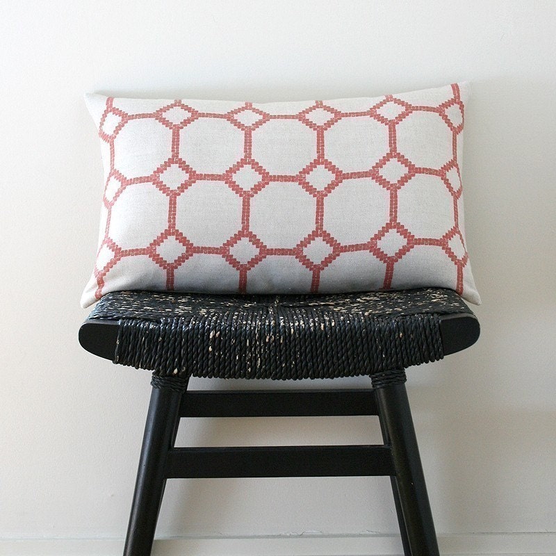 MOSAIC Linen Cushion Cover 50 x 30 cm