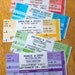 Concert Ticket Invitations
