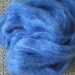 Brushed mohair yarn, periwinkle