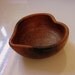 Heart Bowl of Mica Terra Cotta Clay