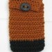 Pumpkin and Black Button Slip Case Tarot Deck Bag