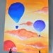 Hot Air Balloon - an Original KimArt Painting - SALE