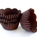 Brown Petal Cupcake Liners (50)