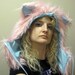 Pink Kitty hood