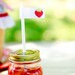 Strawberry Party PRINTABLE DIY Birthday Drink Flags by Love The Day