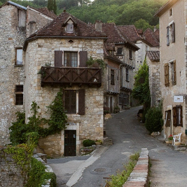 The Streets of the French Countryside Fine Art Photography 8x8