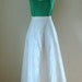White Floor Length Skirt