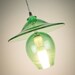 Recycled Glass Pendant Lighting Industrial Bell and Hat Hanging Pendant Lamp Recycled Glass Pendant Lighting Industrial Bell and Hat Hanging Pendant Lamp