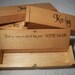 Personalized Wooden Gift Box  Small Rectangle