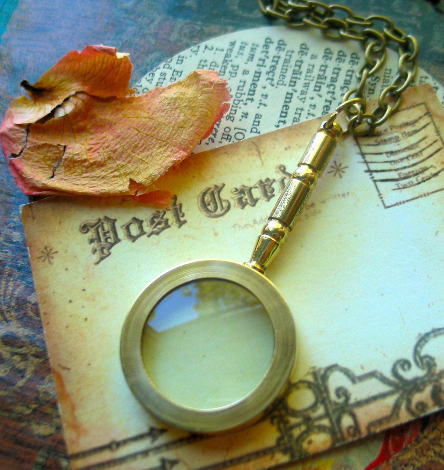Magnifier Monocle Necklace