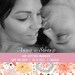 Custom photo floral save the date invitation