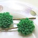 Pretty Mums Bobby Pins in Shamrock Green