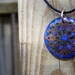 Blue Mandala Pendant