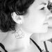 Black Cumulus - Black Cloud Earrings
