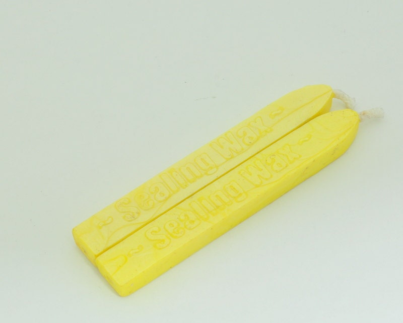 Durable Yellow Sealing Wax Sticks