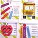 Deluxe School Notes, Editable Name/Grade/Contact Fields, 4 Note Designs, DIY Printable