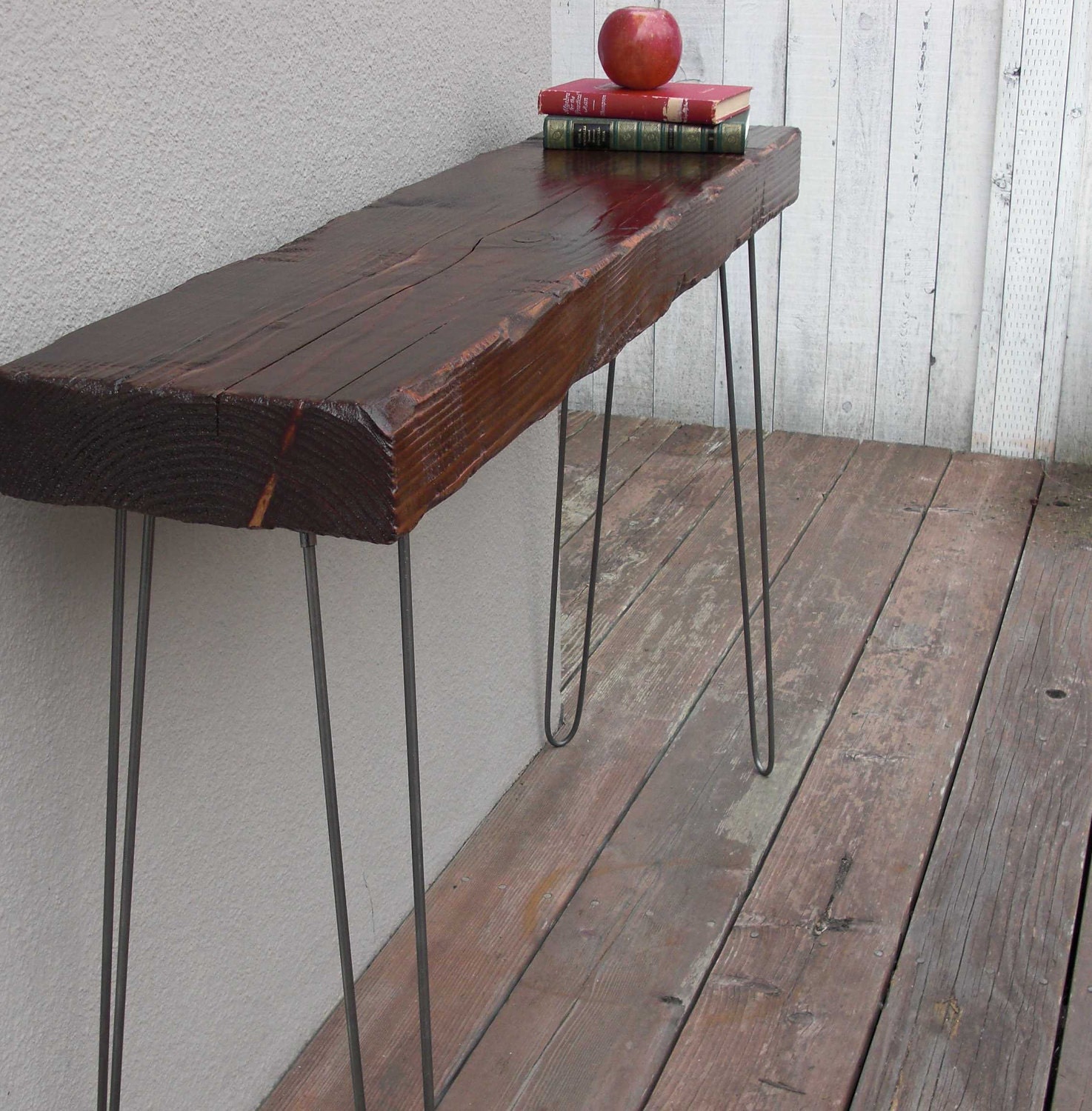 Modern Minimalist Entry Hall Foyer Table - Display Table - Jewlery Table - Console Table - Wood Table