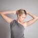 Asymmetric Heather Grey-Gray One Shoulder Top // Size Small // Two Ways to Wear