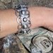 Chunky Recycled Metal Ring-pull Bracelet