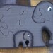 Children s Wooden Puzzle Elephant