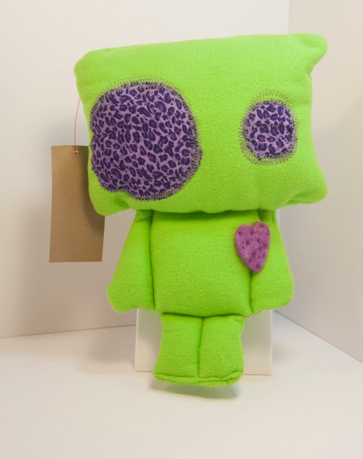 Plush Robot in Green