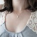 Wilhelmina - Miniature Mirror Pendant in Sterling Silver - Hand Cut