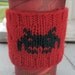 Space Invaders Coffee Cup Sleeve, Your Choice of Colors