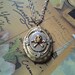 victorian skull locket