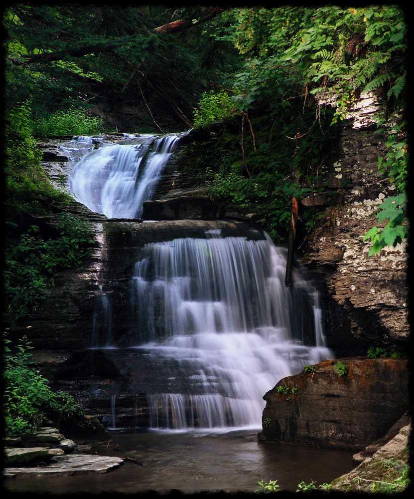 Let the Water Fall - Fine Art Photograph - 5 foot wall print