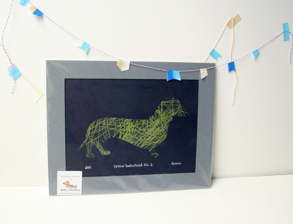 Yellow Dachshund No.2 from Ammo the Dachshund